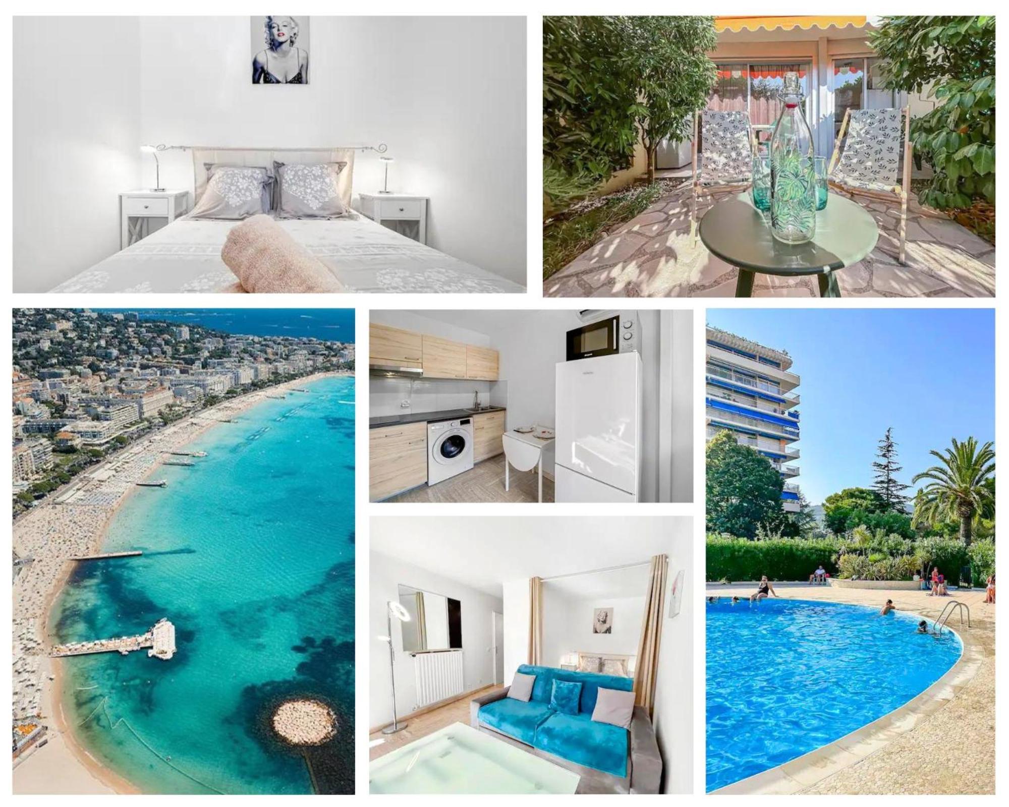 Evasion Provencale - Piscine Et Mer A Mandelieu Eksteriør billede